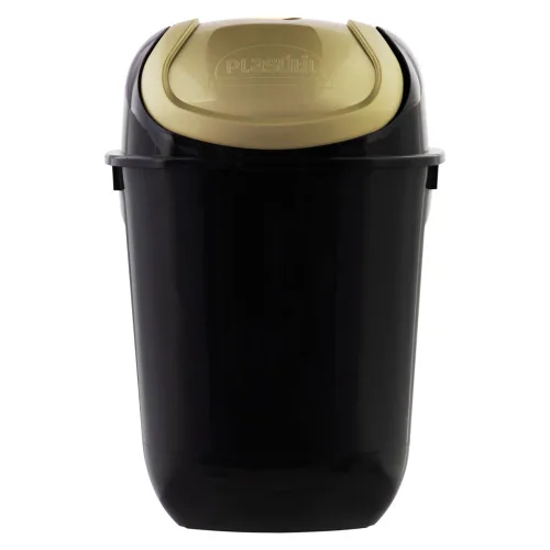 Lixeira Gira Top Plasutil 19 5l 2496 - PLASUTIL - Bebê