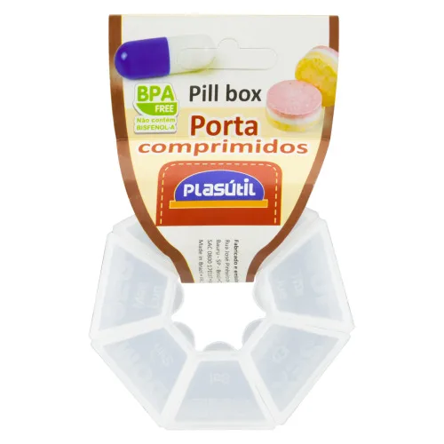 Porta Comprimidos - PLASUTIL - Papelaria