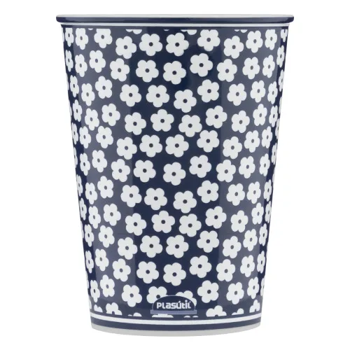 Copo Decora Floral 4466 - PLASUTIL - Bazar