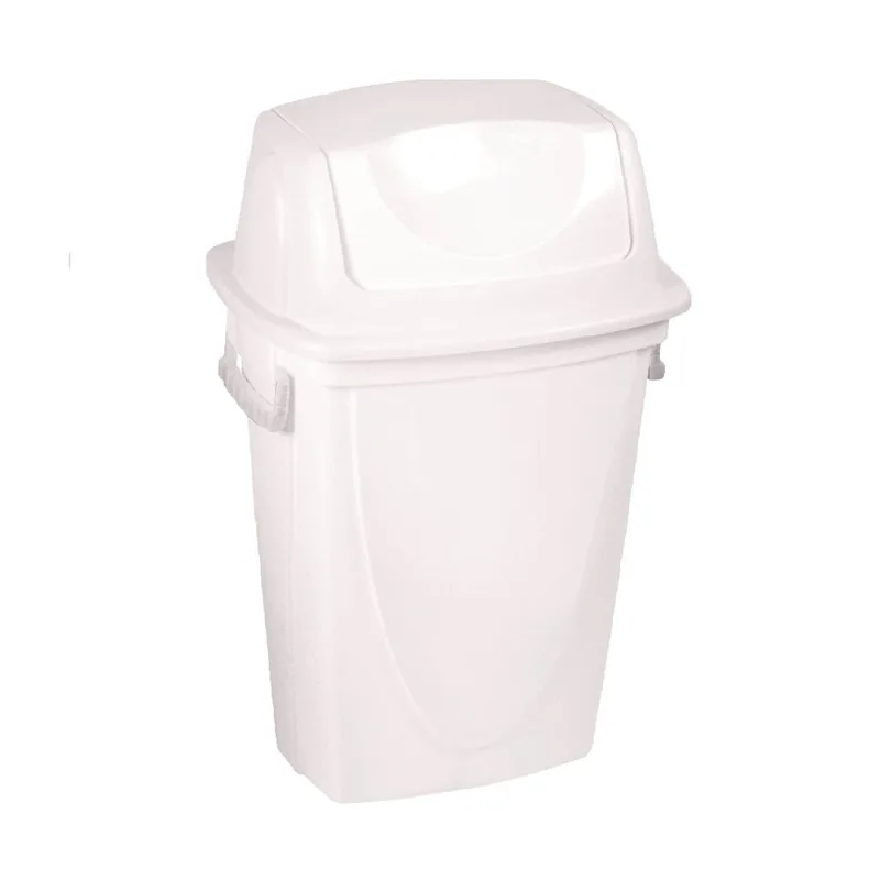 Lixeira C/ Tampa Bascul 28L Br Plasutil
