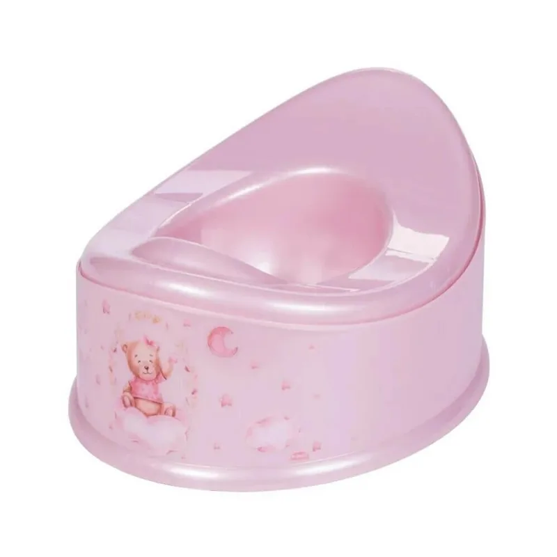 Troninho Infantil Plasutil Urso Rosa (MP)