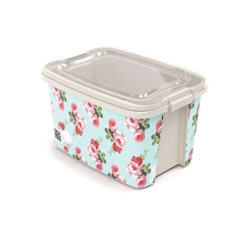 Gran Box Plasutil 6.2lt Decorada Alta C/trava - PLASUTIL - Bebê