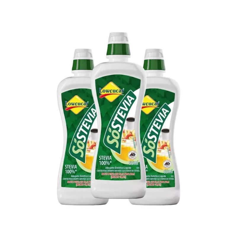 Adoçante só stévia 65ml Lowçucar