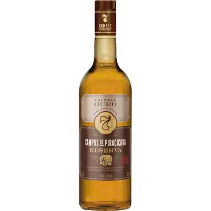 Cachaça 7 Campos Reserva Ouro 970ml