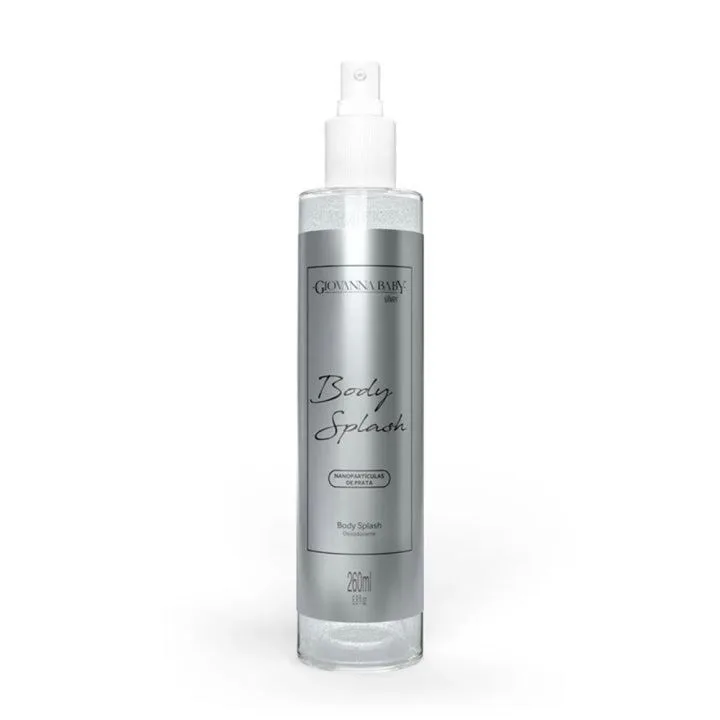 Body Splash Giovanna Baby Silver - 260ml - Giovanna Baby - Dermo E Beleza