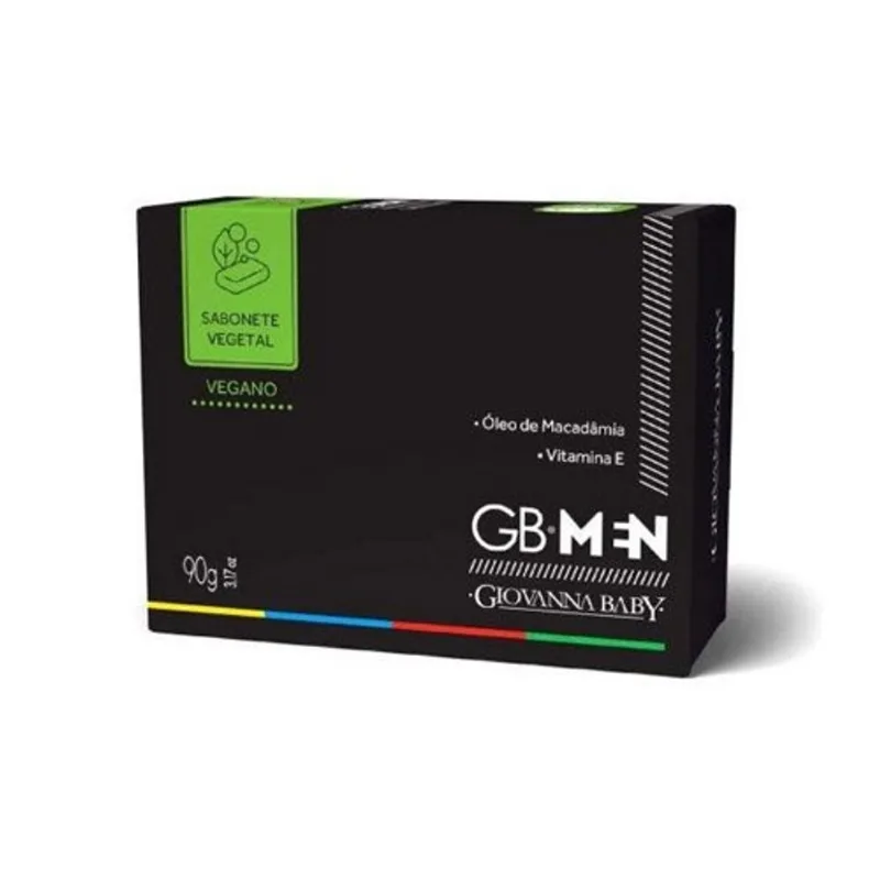 Sabonete em Barra Giobaby Vegetal Men 90g