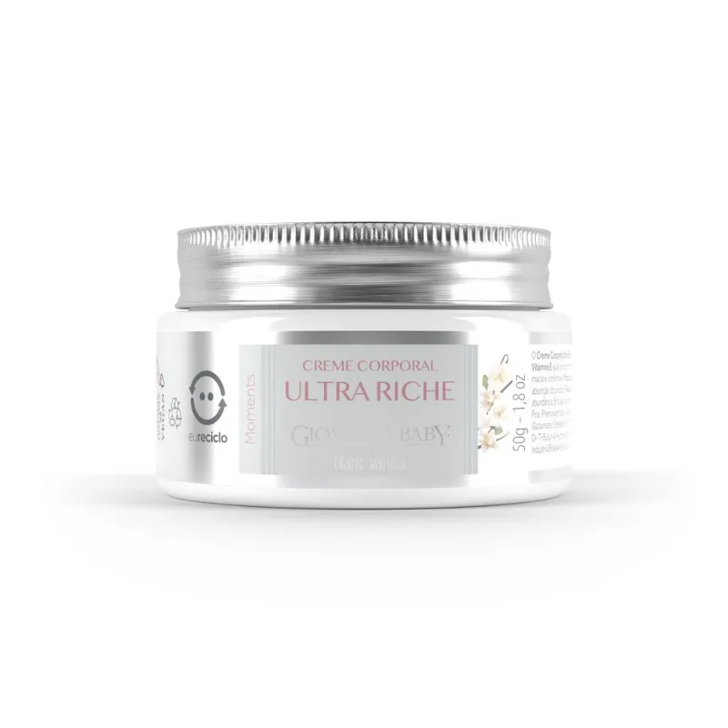 Creme Ultra Riche Giovanna Baby Moments Blanc Vanilla 50gr