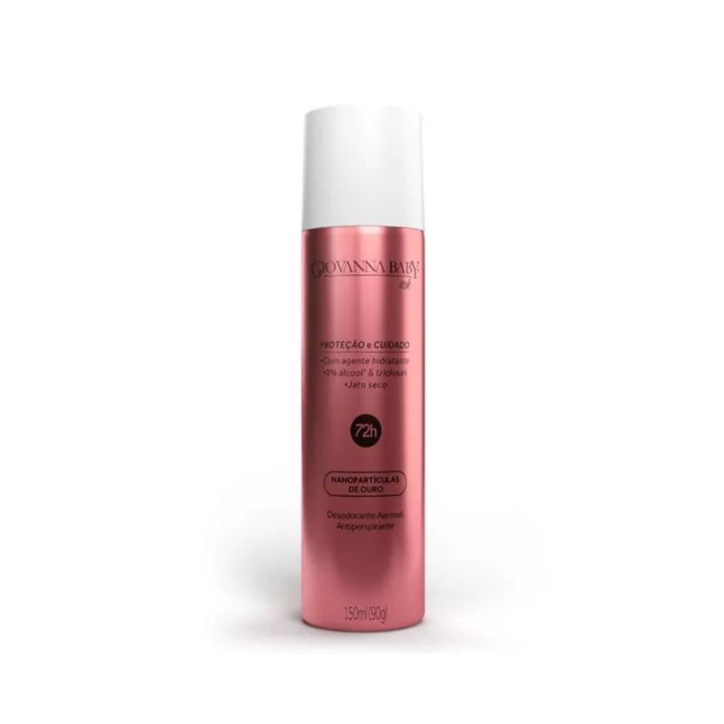 Desodorante Giovanna Baby Rose Gold 150ml Aerossol