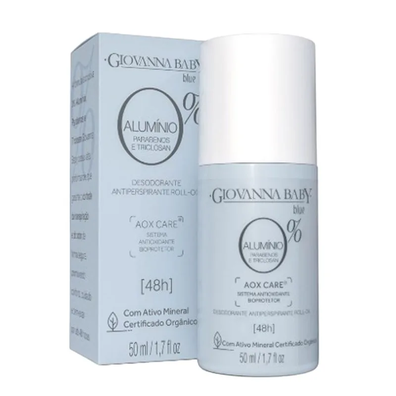 Desodorante Roll-On Giovanna Baby Blue 50ml