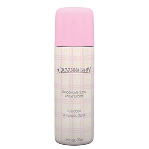 Desodorante Giovanna Baby Spray Feminino Rosa - GIOVANNA BABY - Higiene E Beleza