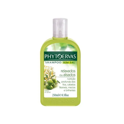 Shampoo Phitoervas Relaxados Ou Alisados - PHYTOERVAS - Higiene E Beleza