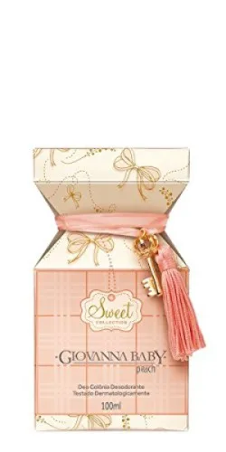 Deo Colonia Giovanna Baby Peach - GIOVANNA BABY - Higiene E Beleza