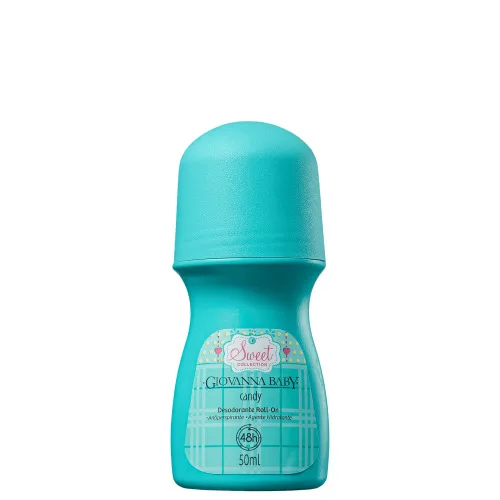 Desodorante Roll On Giovanna Baby 50ml Candy Unit - GIOVANNA BABY - Higiene E Beleza