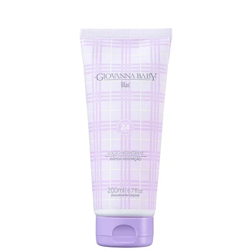Loção Corporal Hidratante Giovanna Baby 200ml Lilac Unit - GIOVANNA BABY - Higiene E Beleza