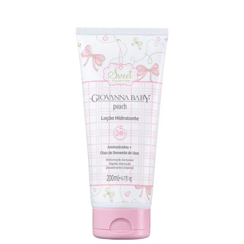 Locao Hidratante Giovanna Baby Peach - GIOVANNA BABY - Higiene E Beleza
