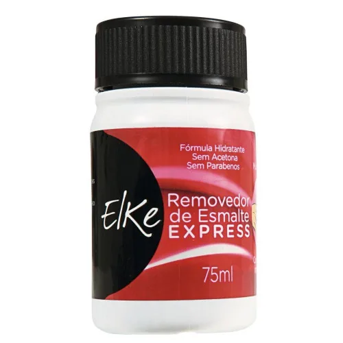 Removedor De Esmalte Elke Neutro - ELKE - Higiene E Beleza