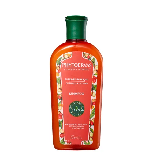 Shampoo Uso Diário Phytoervas 250ml Super Restauração Unit - PHYTOERVAS - Higiene E Beleza