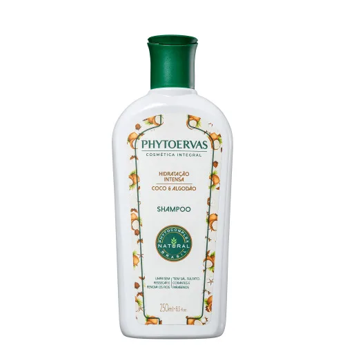 Shampoo Uso Diário Phytoervas 250ml Hidratação Intensa Unit - PHYTOERVAS - Higiene E Beleza