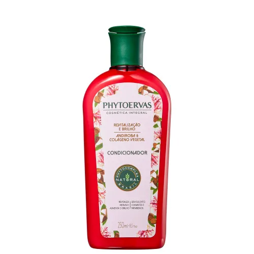 Condicionador Uso Diário Phytoervas 250ml Revitalização E Brilho Unit - PHYTOERVAS - Higiene E Beleza