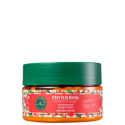 Mascara Phytoervas Super Restauracao - PHYTOERVAS - Higiene E Beleza