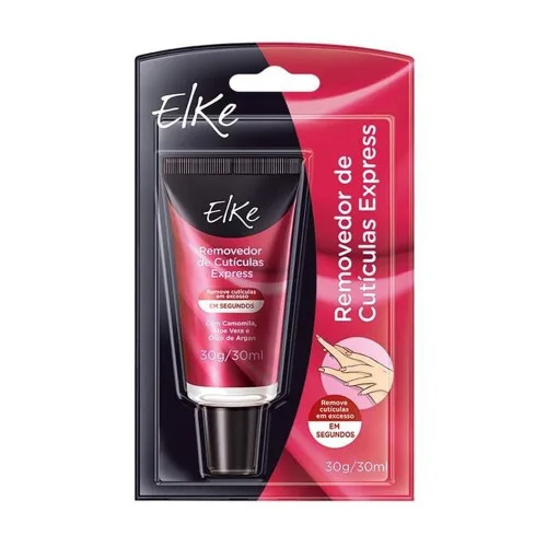 Removedor Cuticulas Elke Express - ELKE - Higiene E Beleza