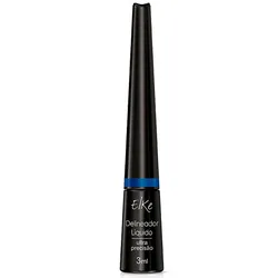 DELINEADOR LÍQUIDO.ELKE AZUL N-2 - Cosméticos E Perfumaria