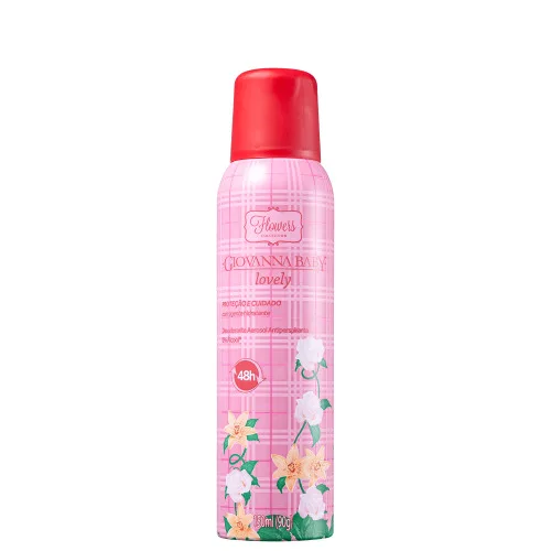 Desodorante Aerosol Giovanna Baby 150ml Lovely Unit - GIOVANNA BABY - Higiene E Beleza