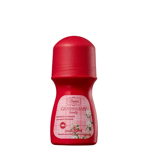 Desodorante Roll On Giovanna Baby 50ml Lovely Unit - GIOVANNA BABY - Higiene E Beleza