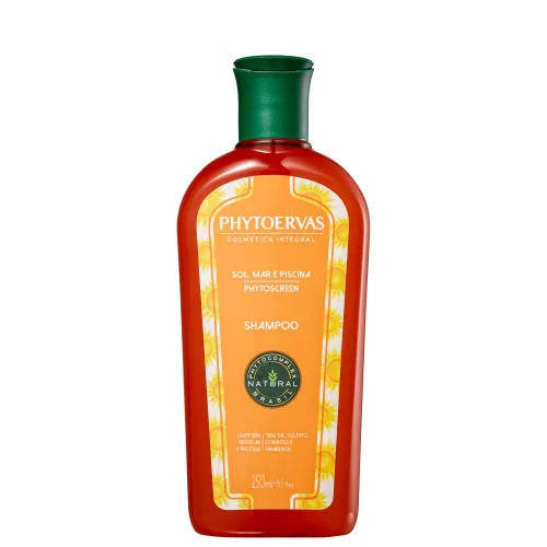 Shampoo Uso Diário Phytoervas 250ml Sol,mar E Piscina Unit - PHYTOERVAS - Higiene E Beleza