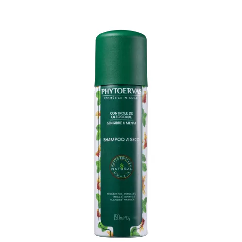 Phytoervas Gengibre Shampoo A Seco Oleosidade - PHYTOERVAS - Higiene E Beleza