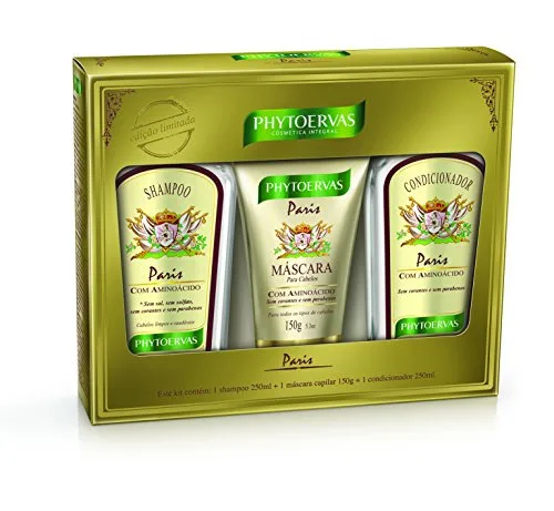 Phytoervas Paris Sh Cond 250ml Masc 150g - PHYTOERVAS - Higiene E Beleza