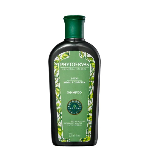 Shampoo Uso Diário Phytoervas 250ml Detox Unit - PHYTOERVAS - Higiene E Beleza