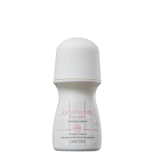 Des Roll On Giovanna Baby 50ml Blanc Vanilla - VANILLA - Higiene E Beleza