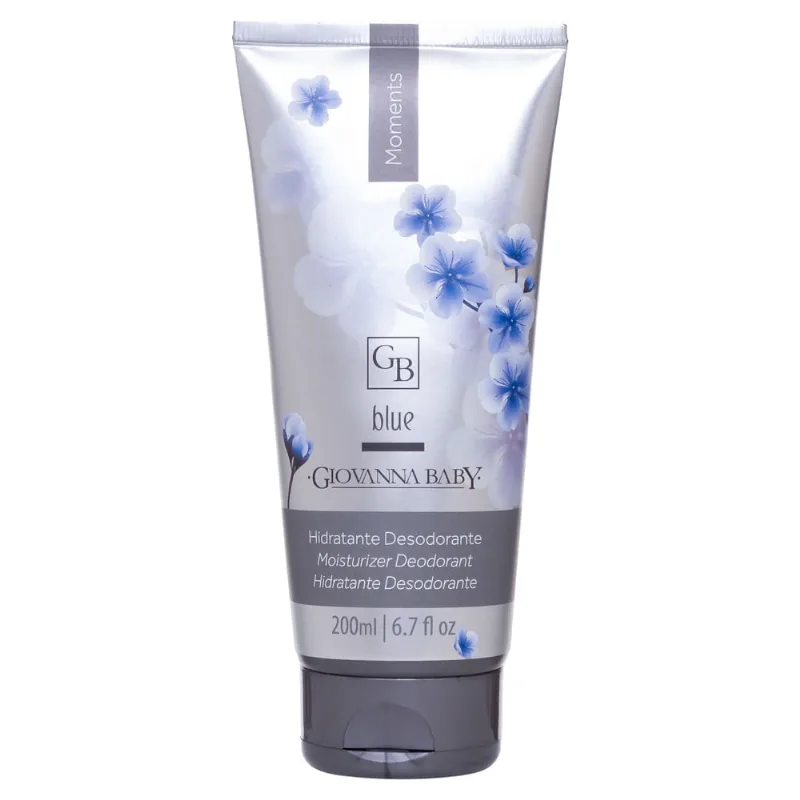 Loção Hidratante Desodorante Giovanna Baby Moments Blue 200ml