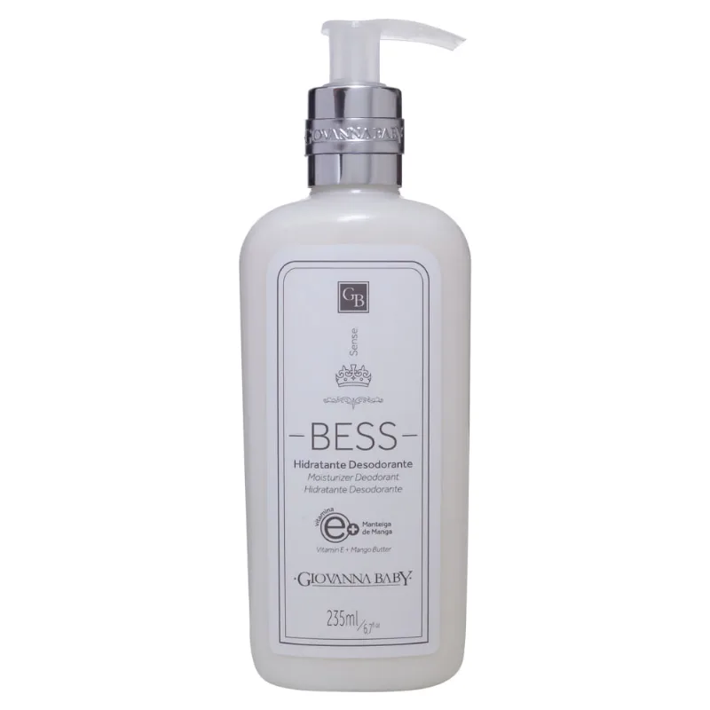Loção Hidratante Desodorante Bess Sense Giovanna Baby 235ml