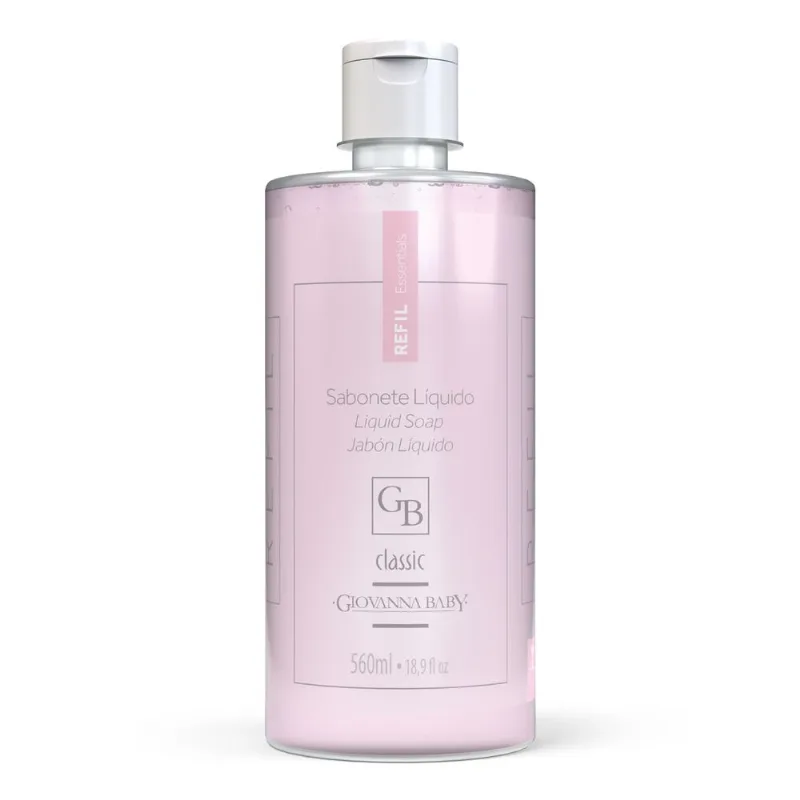 Refil Sabonete Líquido Giovanna Baby Essentials Classic 560ml