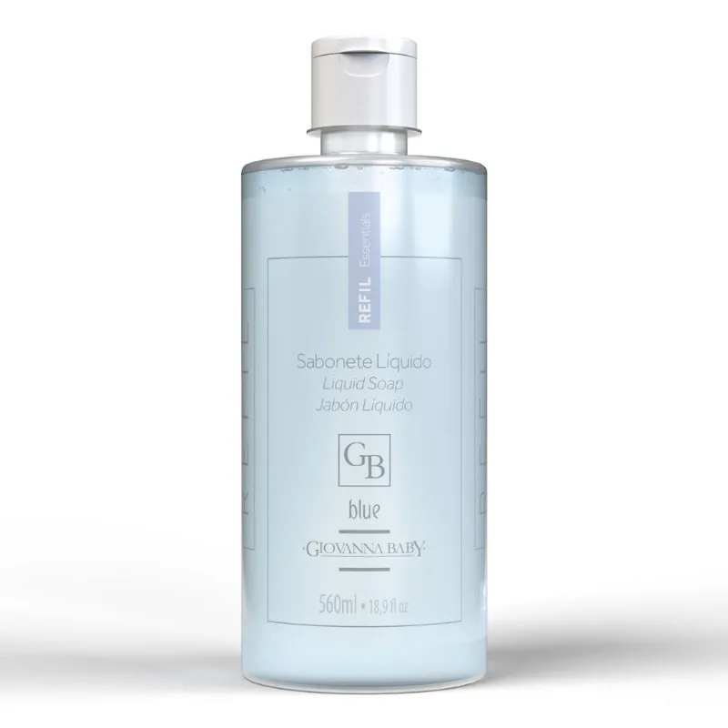 Refil Sabonete Líquido Giovanna Baby Essentials Blue 560ml