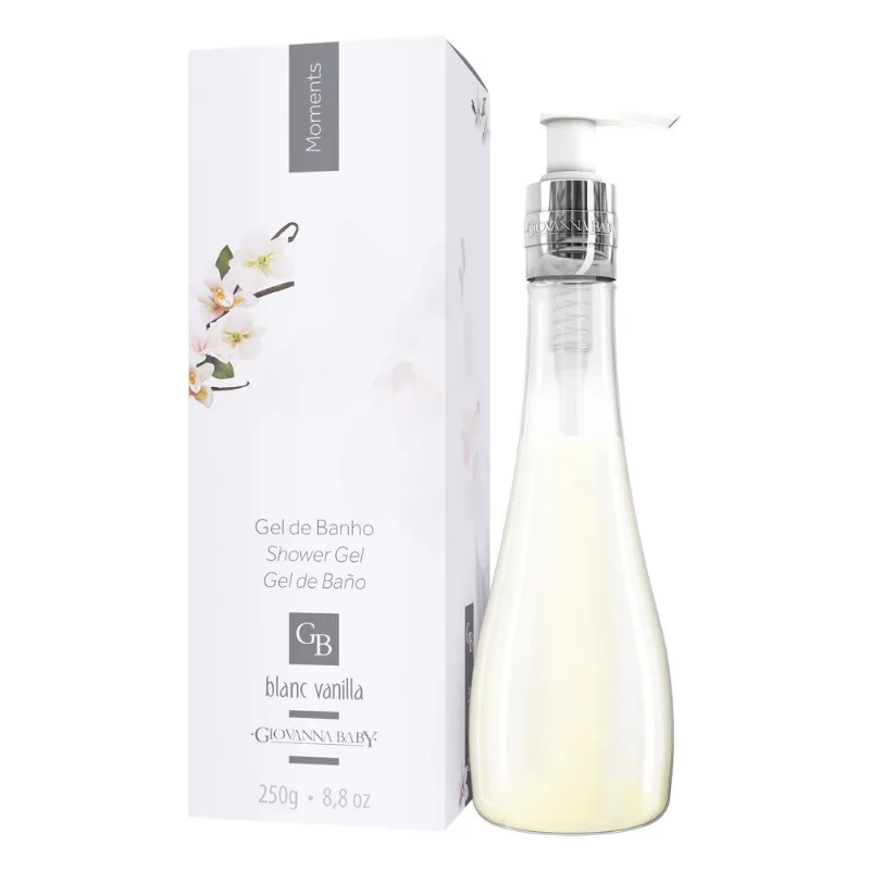 Gel de Banho Giovanna Baby Moments Blanc Vanilla 250ml