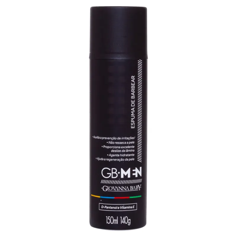 Espuma De Barbear Giovanna Baby GB Men 150ml - Giovanna Baby - Espuma De Barbear