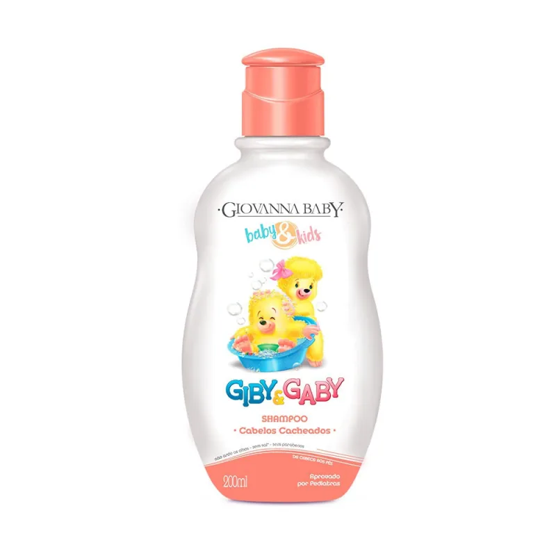 Shampoo Giovanna Baby Giby & Gaby Cabelos Cacheados 200ml - Giovanna Baby - Mamães E Bebês