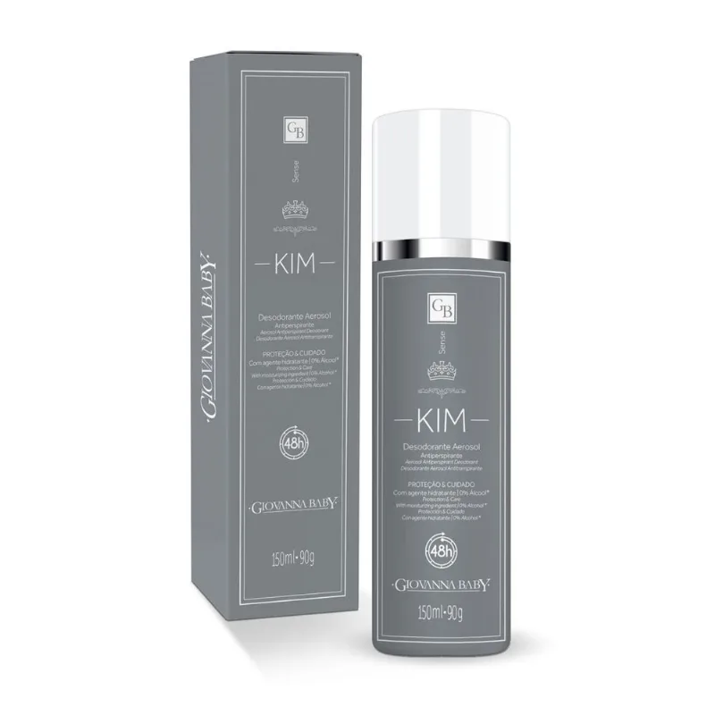 Desodorante Aerosol Giovanna Baby Kim 150ml