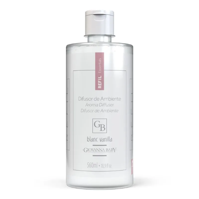 Refil Difusor de Ambiente Giovanna Baby Essentials Blanc Vanilla 560ml Refil Difusor de Ambiente Blanc Vanilla 560ml