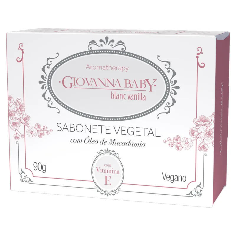 SAB BARRA GIOVANNA BABY VEG BLANC VA 90G - GIOVANNA BABY - Higiene E Beleza