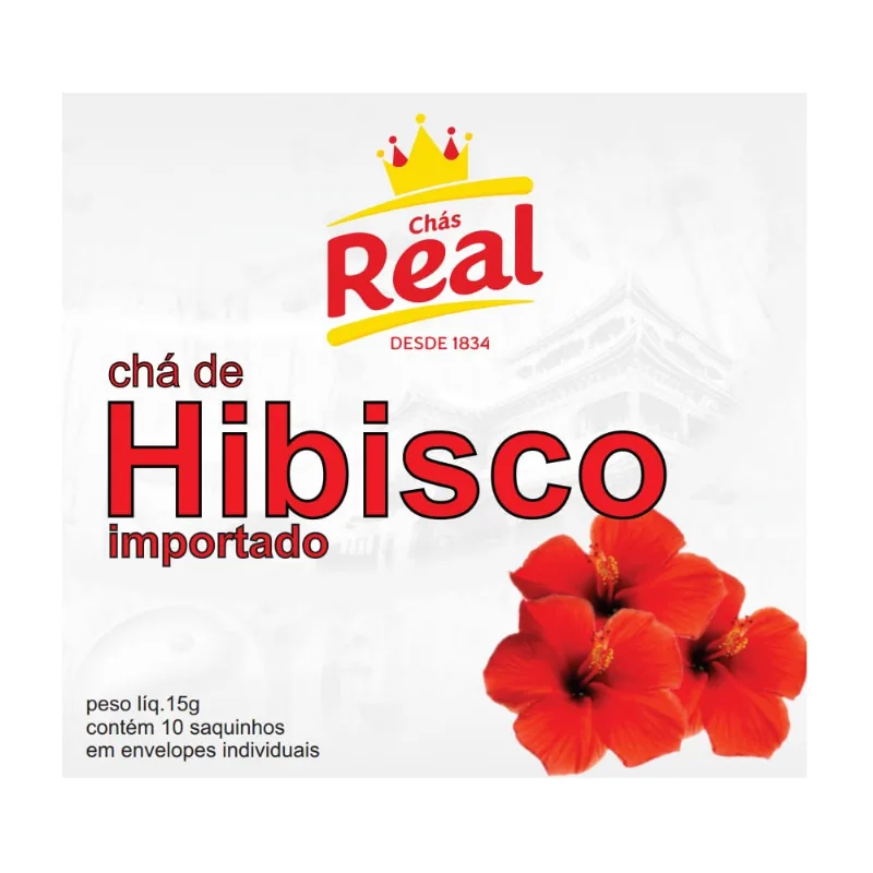 Chá Real Multiervas Hibisco 15g