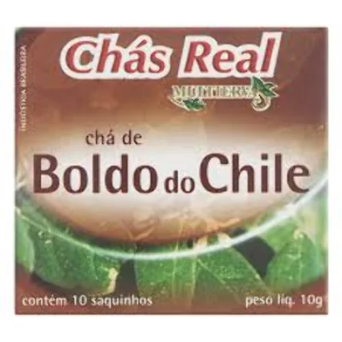 CHÁ BOLDO DO CHILE REAL MULTIERVAS CAIXA 10G 10 UNIDADES - LEAO - Chá