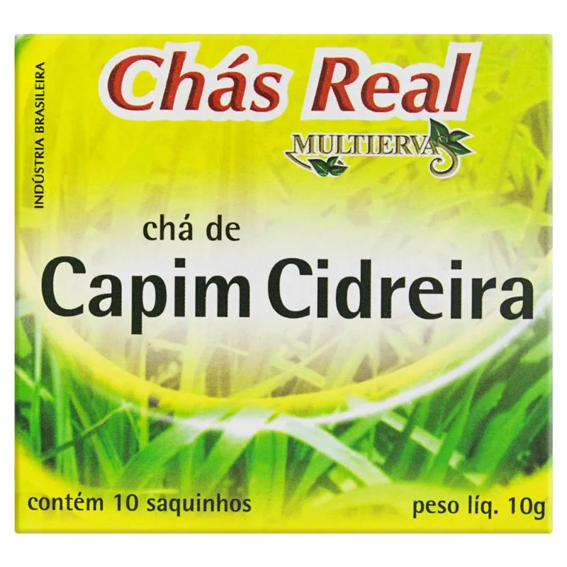 Chá Multiervas Capim-Cidreira 10g c/ 10 Unid