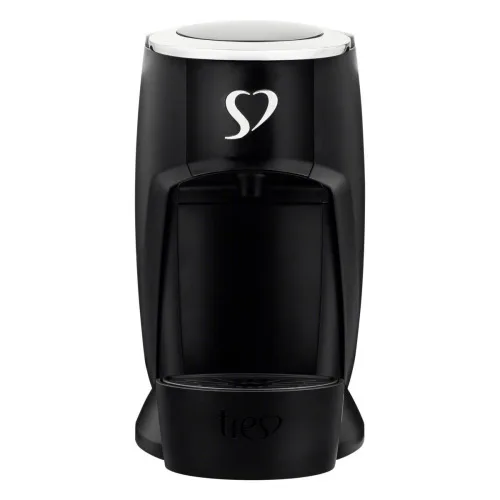 MÁQUINA DE CAFÉ ESPRESSO 3 CORAÇÕES TOUCH PRETA 110V - 3 CORACOES