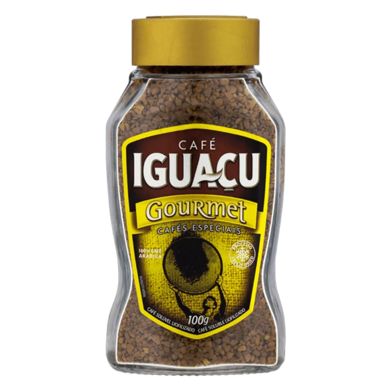 Café Solúvel Liofilizado Iguaçu Pote 100g Café Solúvel Liofilizado Iguaçu Pote 100g