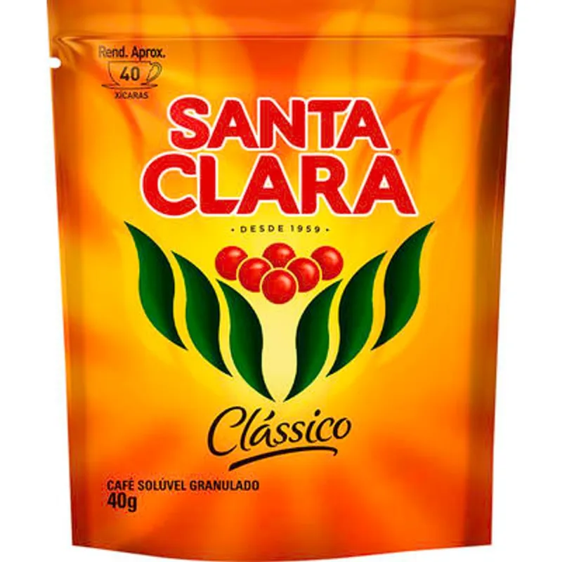 Café Solúvel Santa Clara 40g