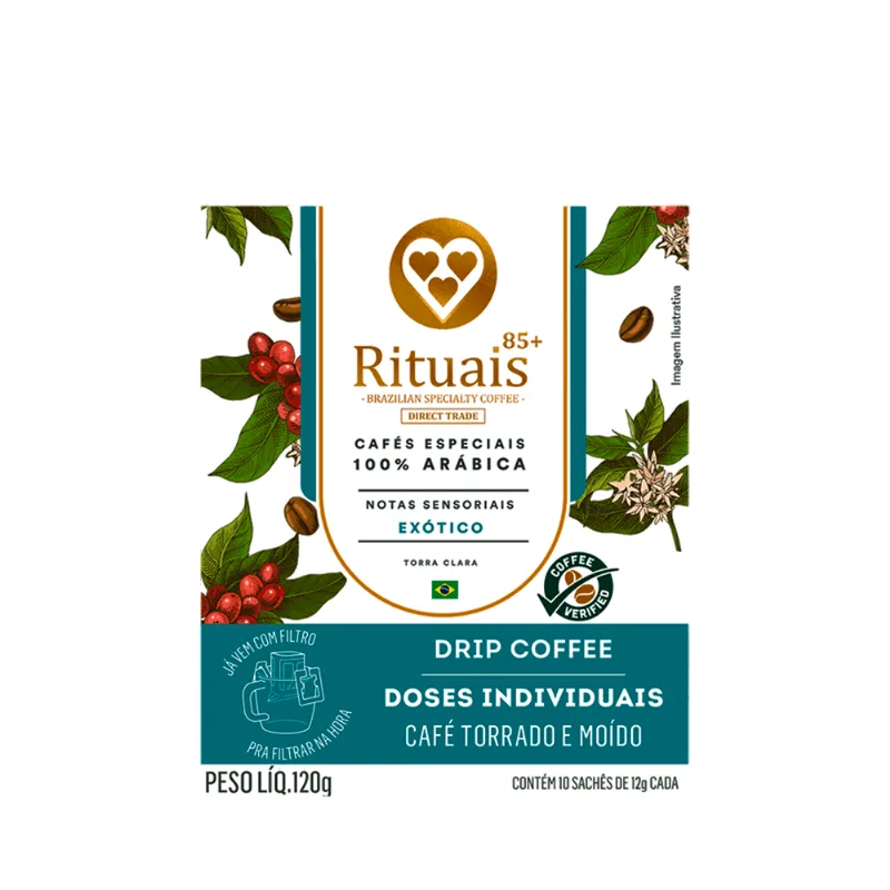 Café Drip Rituais 3 Corações - 120g